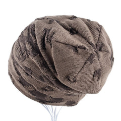 Casual Alt Goth Skull Pattern Beanie