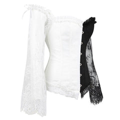 'Witchery' Black and white corset