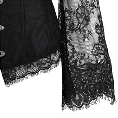 'Witchery' Black and white corset