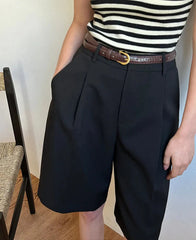 High Waist Y2K Bermuda Shorts