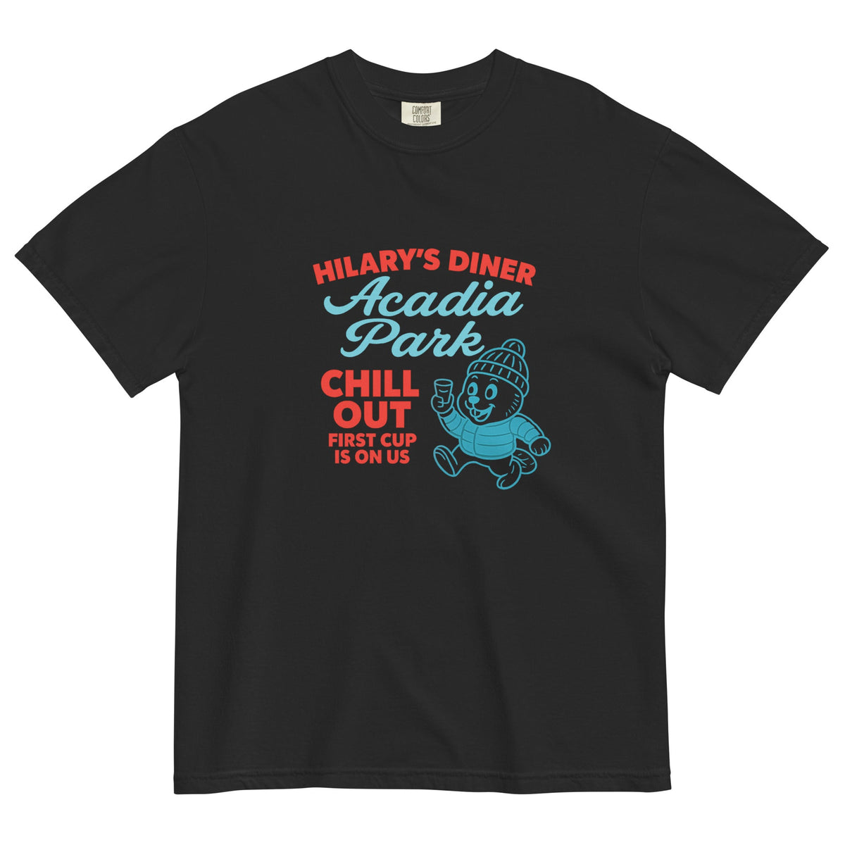 Hilary's Diner Graphic Heavyweight T-Shirt