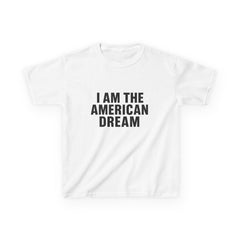 I Am The American Dream Graphic Baby Tee