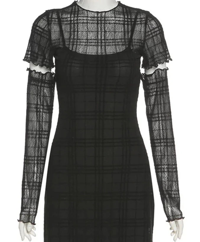 'Turning Point' Patchwork Dress