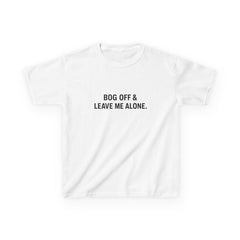 Leave Me Alone Graphic Baby Tee