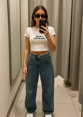 Leave Me Alone Graphic Baby Tee