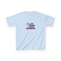 Lip Gloss & Bad Decisions Graphic Baby Tee