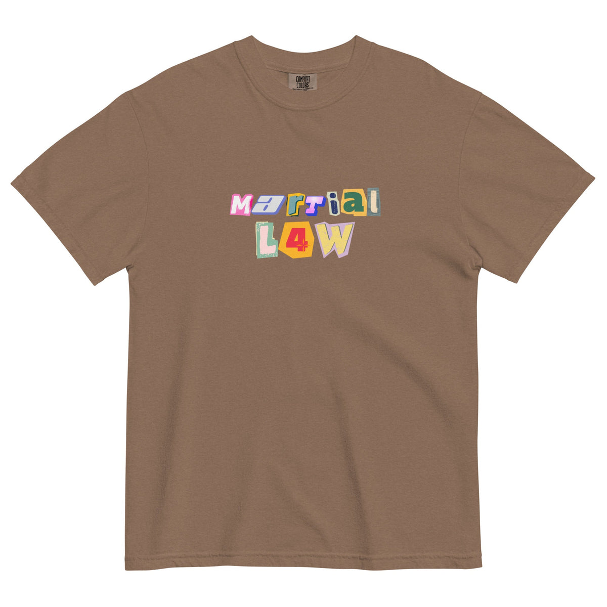 Martial Law Graphic Heavyweight T-Shirt