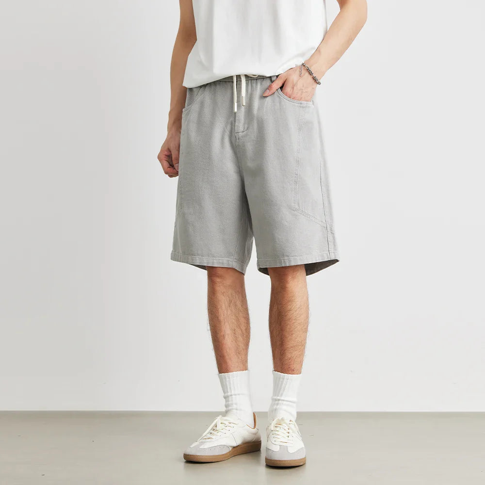 Mens Cotton Y2K Jort Length Shorts