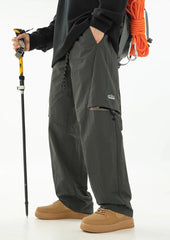 Mens Outdoor Y2K Parachute Trousers
