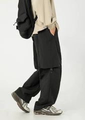Mens Outdoor Y2K Parachute Trousers