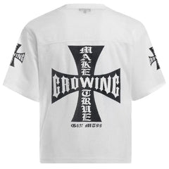Mesh "Growing Cross" Y2K Football Jersey