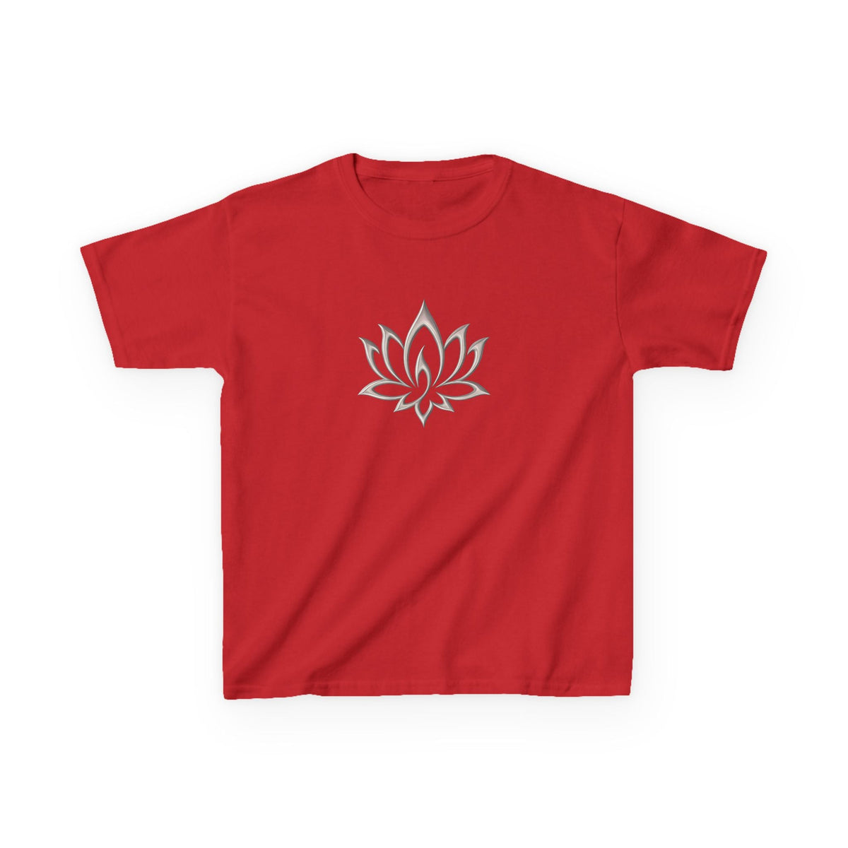 Metal Lotus Graphic Baby Tee