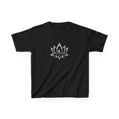Metal Lotus Graphic Baby Tee