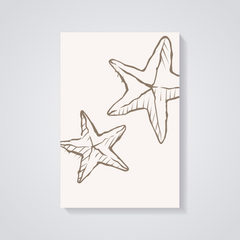 Minimalist Starfish Poster