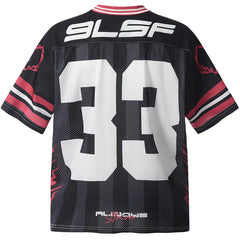 Oversized Mesh Y2K Racing Jersey