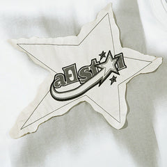 Oversized Star Patchwork Y2K Tank Top