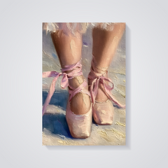Pink Ballet Slippers Poster