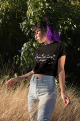 'Relax, it's Only Magic' Black Short-Sleeve Unisex T-Shirt