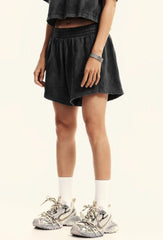Rerto Womens Y2K Cotton Gym Shorts