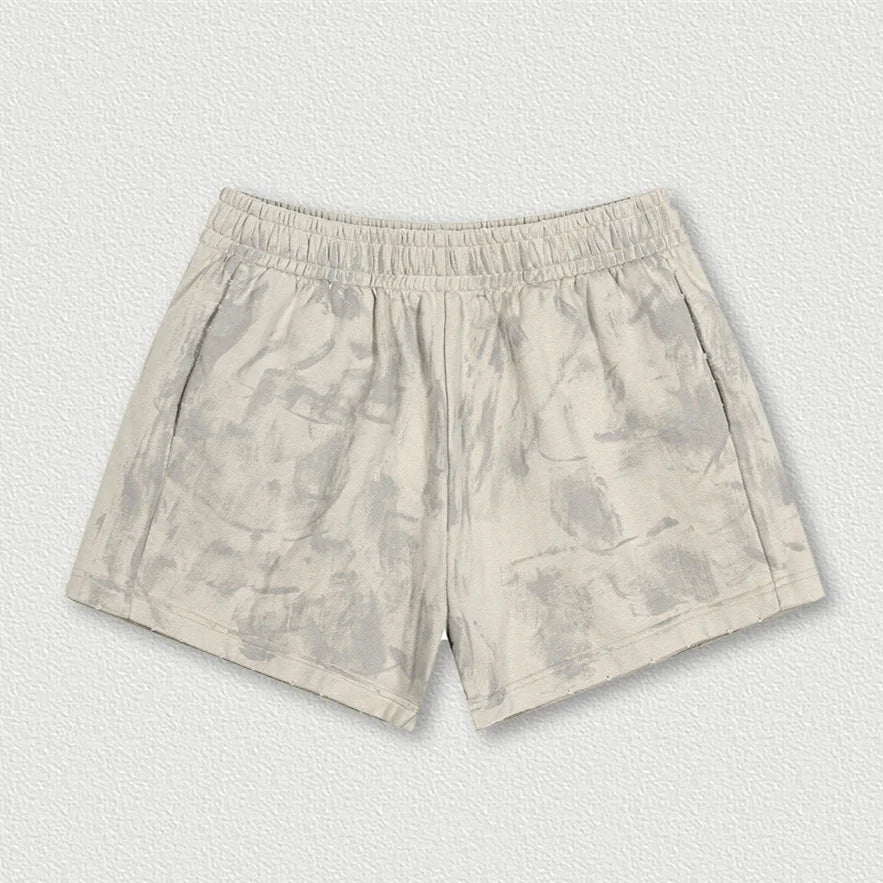 Rerto Womens Y2K Cotton Gym Shorts