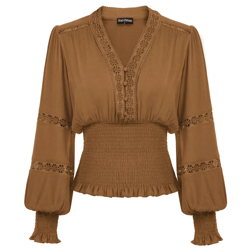 Steampunk blouse