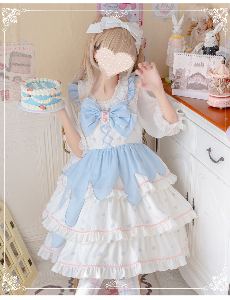Drippy Polkadot Dress