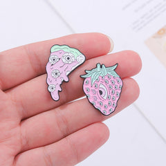 Pastel Goth Creepy Cute Enamel Pin Set