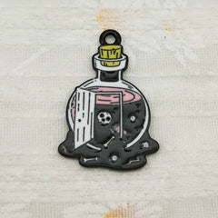 Halloween Themed Skull Charm Enamel Pins