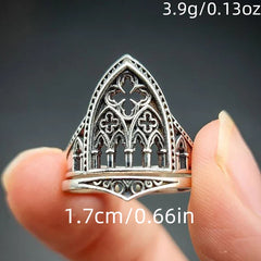 Castle Architectural Style Ring