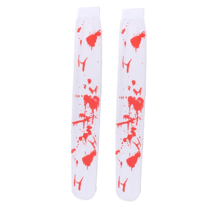 Halloween Themed Print Stockings