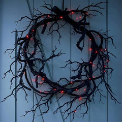 Spooky Door Wreath