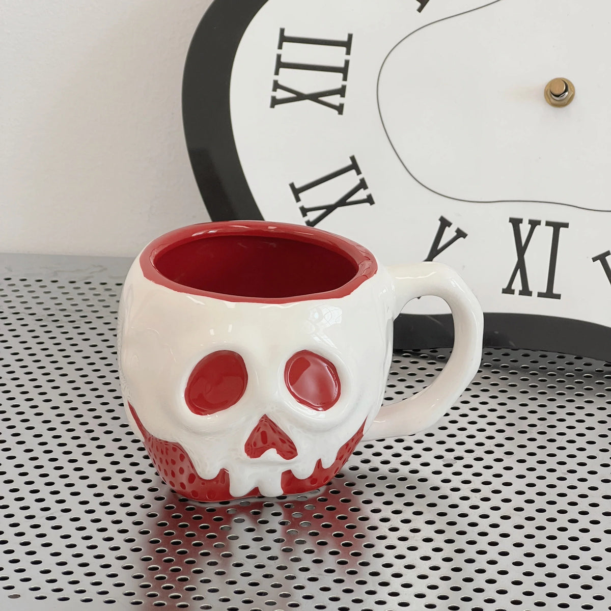 Red Skull Ceramic Mug