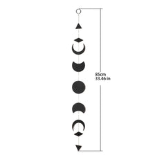 Black Moon Phases Gothic Hanging Wall Decoration