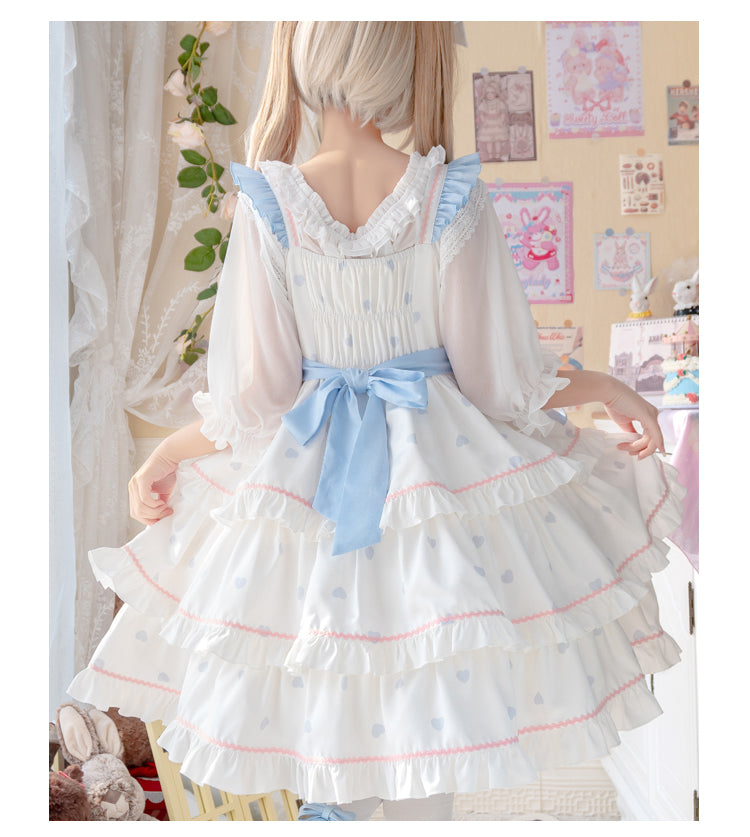 Drippy Polkadot Dress