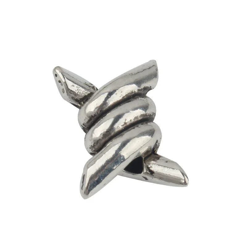 1pcs Decorative Barbed Wire Accessories For Sneakers, Boots