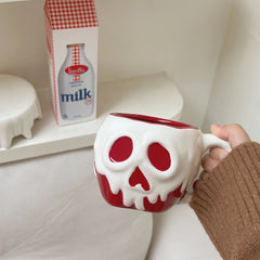 Red Skull Ceramic Mug