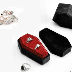 Gothic Coffin Shaped Jewelry Box