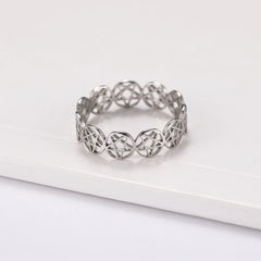 'Supernatural' Silver Pentagram Ring