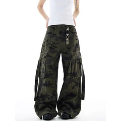 Retro Harajuku Baggy Camouflage Pants