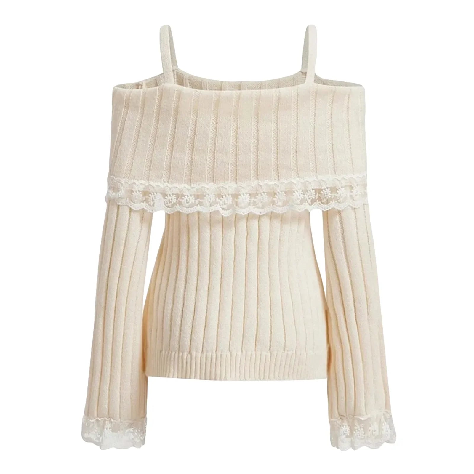 Pink Knit Princess Sweater