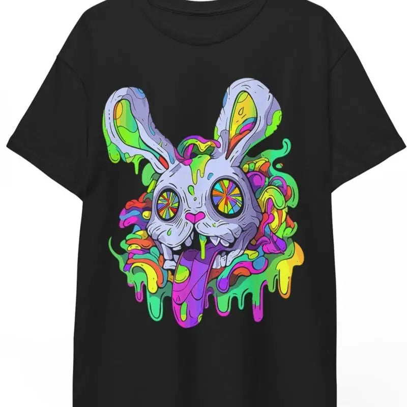 Trippy Bunny Psychedelic T-Shirt