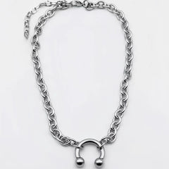 Old School Grunge Goth Choker Necklace