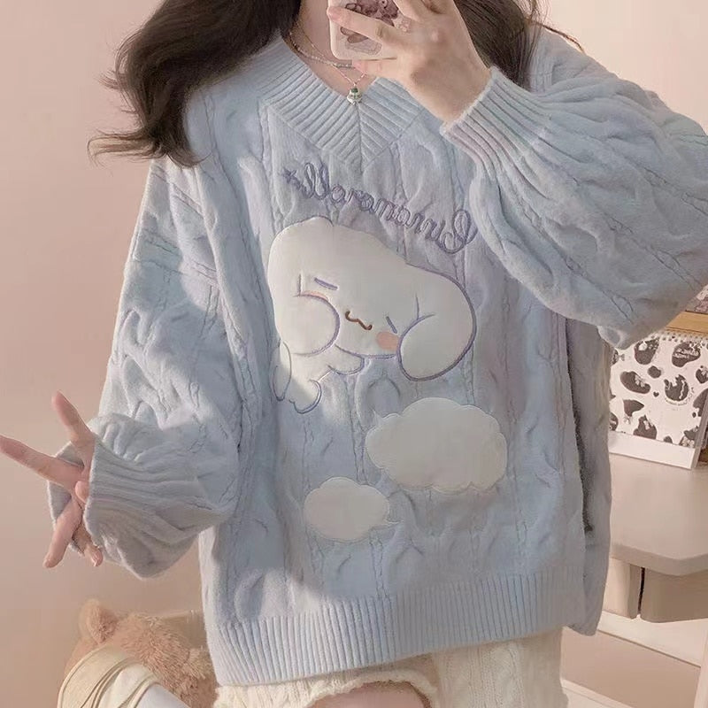 Sleepy Puppy Knit Sweater