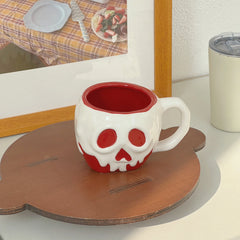 Red Skull Ceramic Mug