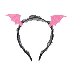 Lace wings headband