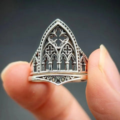 Castle Architectural Style Ring