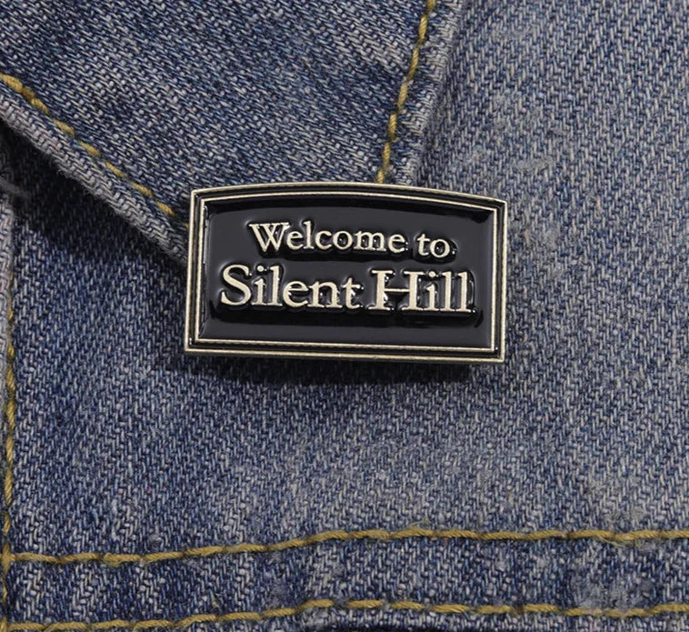 Dark Goth Horror Enamel Pin