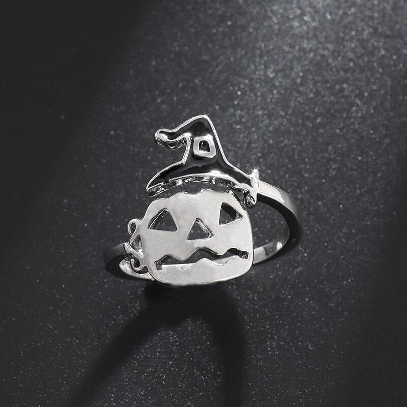 Cute Halloween Pumpkin Ring