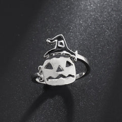 Cute Halloween Pumpkin Ring