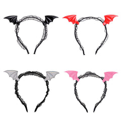 Lace wings headband